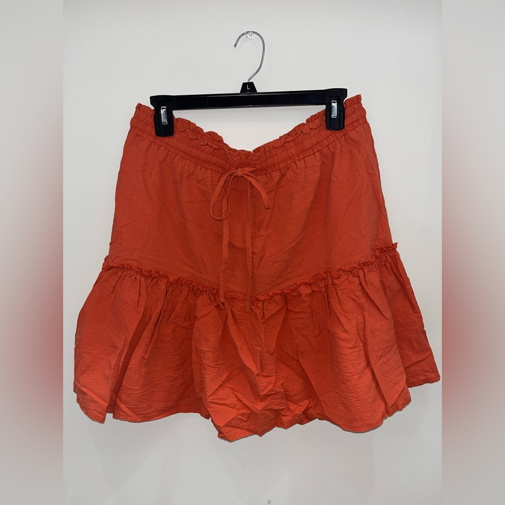 Free People Like A-Line Ruffled Skirt